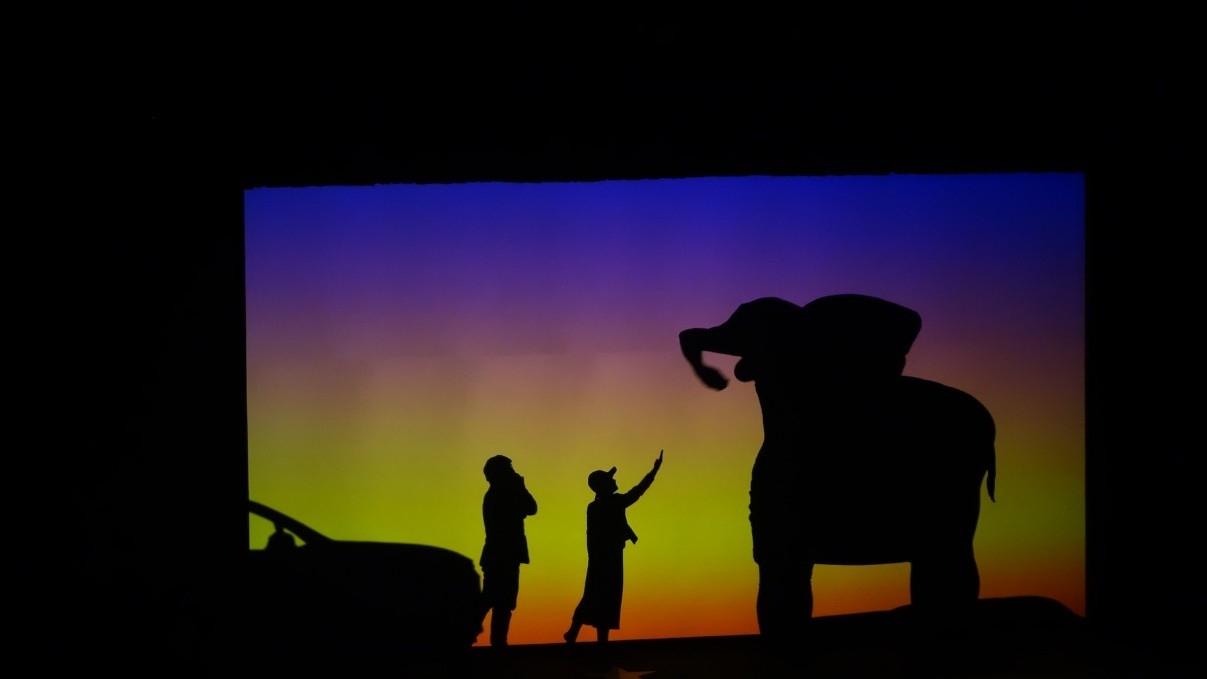 无过于专业的舞蹈演员用身体为主要道具,为大家献上的"影子舞"