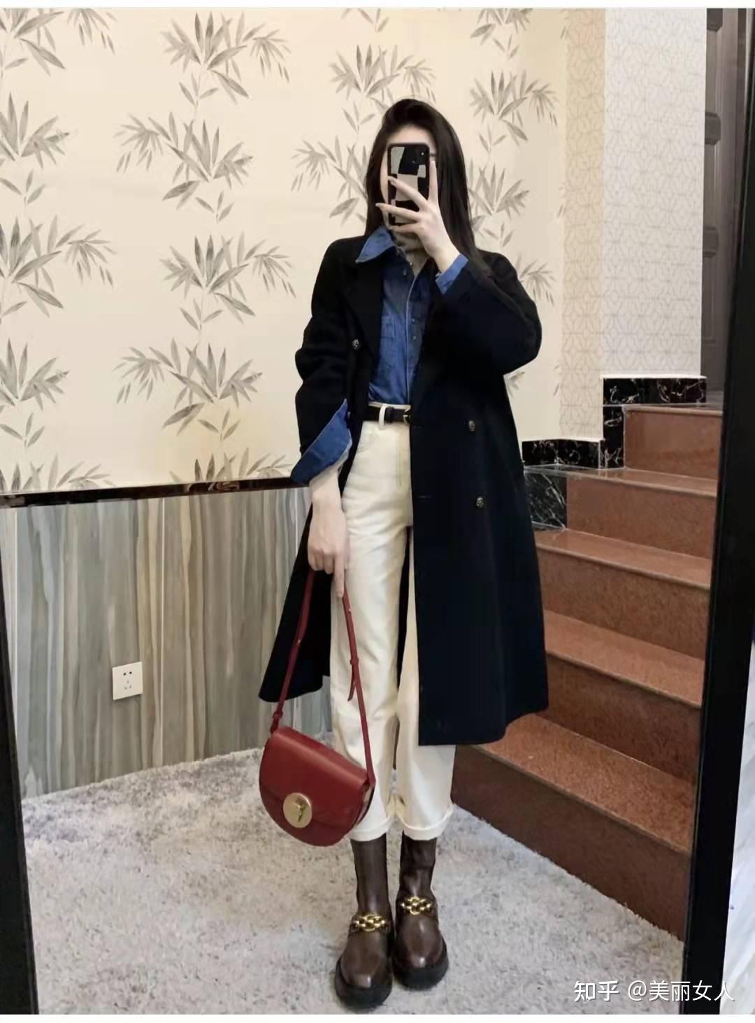 黑色大衣配什么颜色裤子最好看 - 知乎