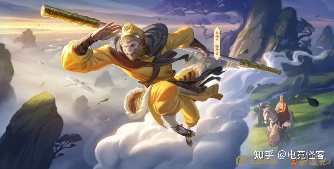 看完真的直呼一模一样,海报绘画的姿势也是孙悟空的招牌动作
