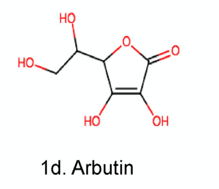 其为对苯二酚(氢醌)的衍生物,从熊果叶中提取,越橘,蓝莓叶子中也能