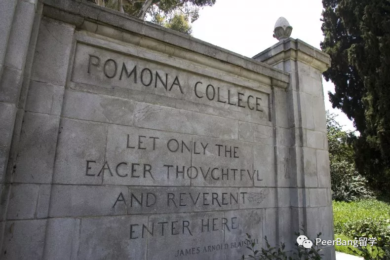 也就是美国最挑剔和最富有的大学之一的波莫纳学院(pomona college)
