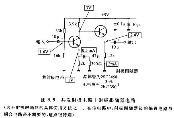 晶体管电路设计之射极跟随器