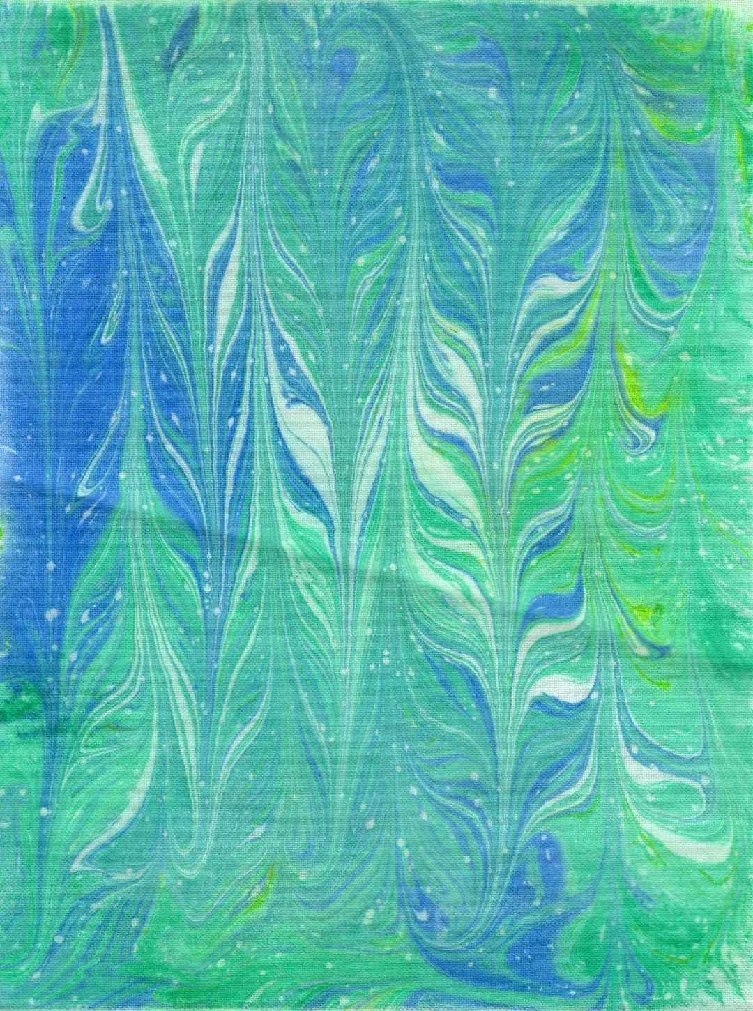 小亚细亚的水中"花" ——在家就能轻松学的土耳其湿拓画教程