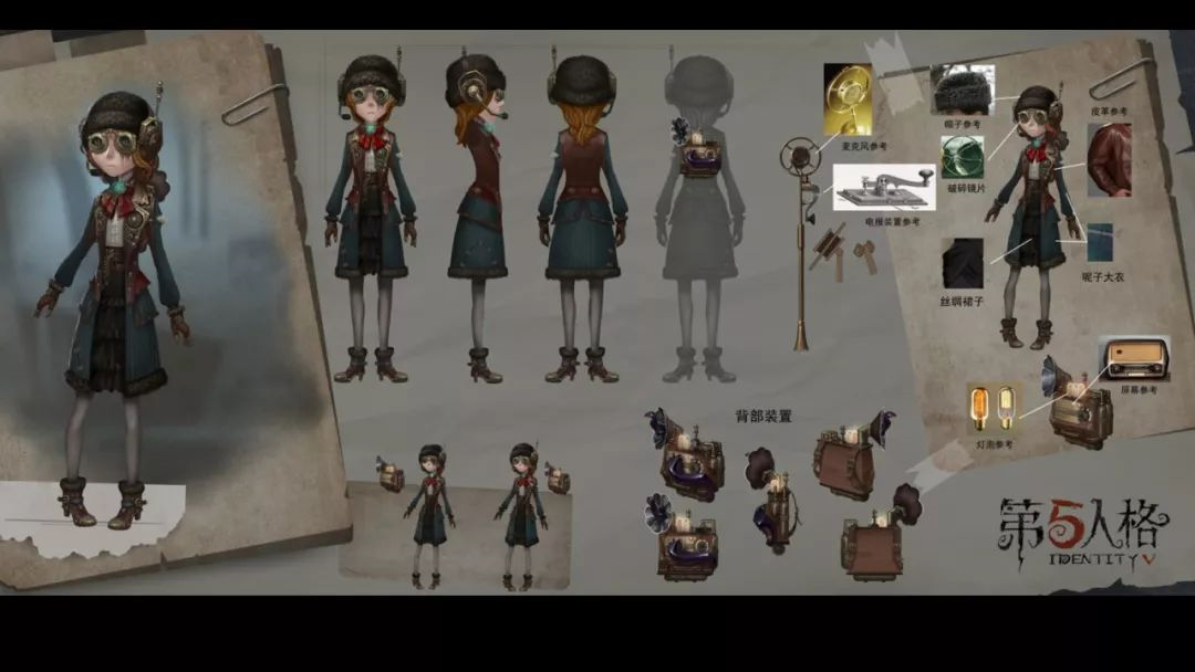 《第五人格》原画设计师:做角色&时装设计时我们需要考虑什么? - 知乎