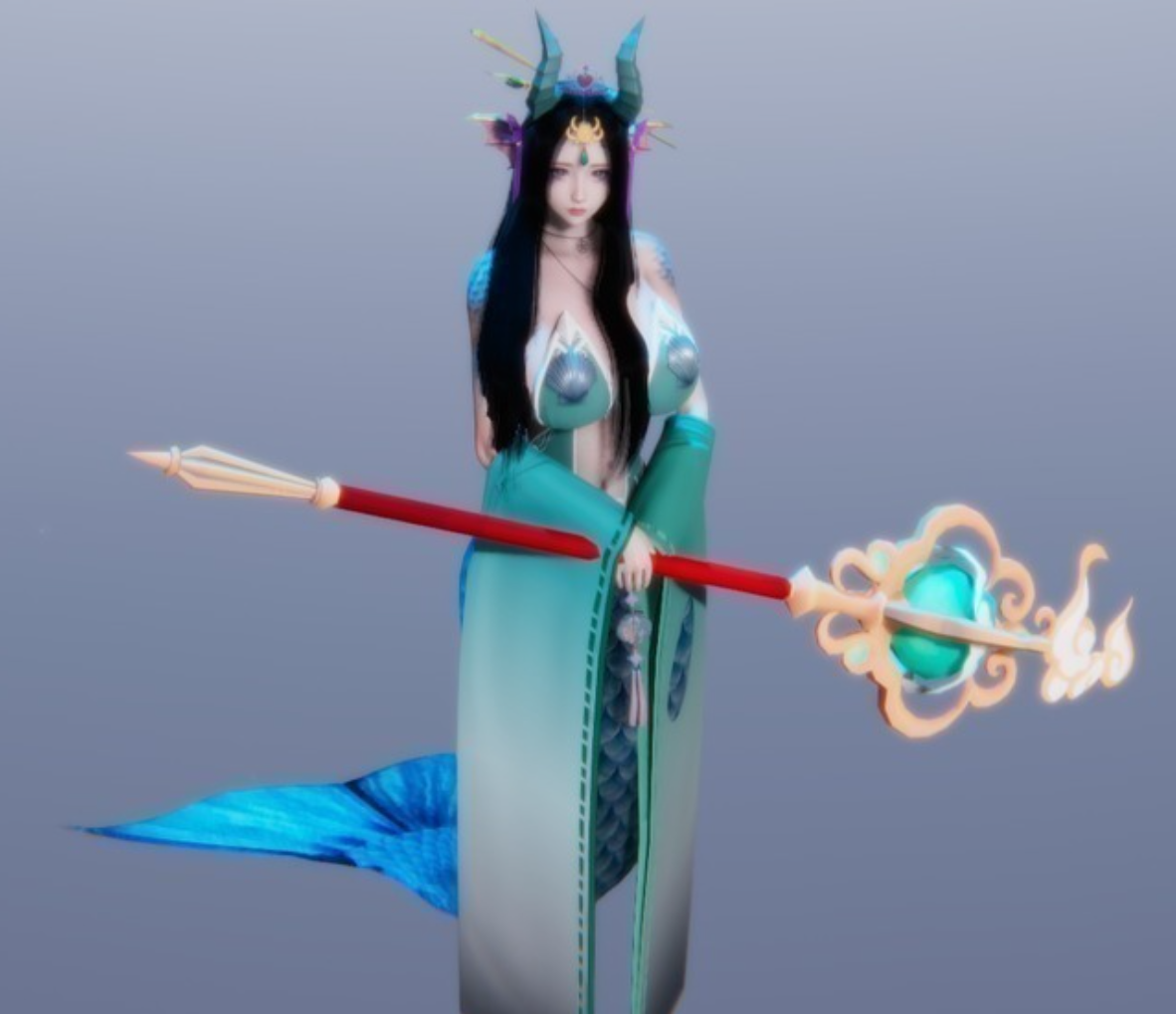 海之妖-人鱼妹子