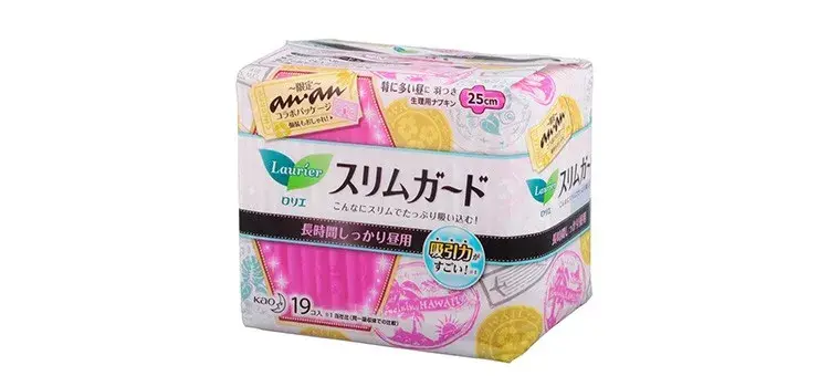 06 67 参考价 06896,【2包装】日本花王乐而雅f系列日用卫生巾22.