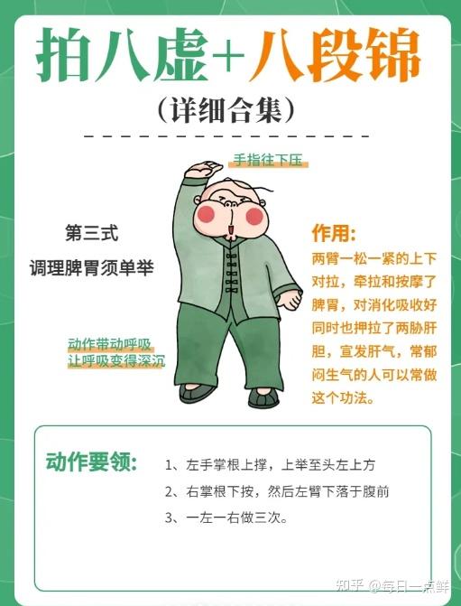 八段锦+拍八虚:古老的健身法宝,你还不知道吗? - 知乎