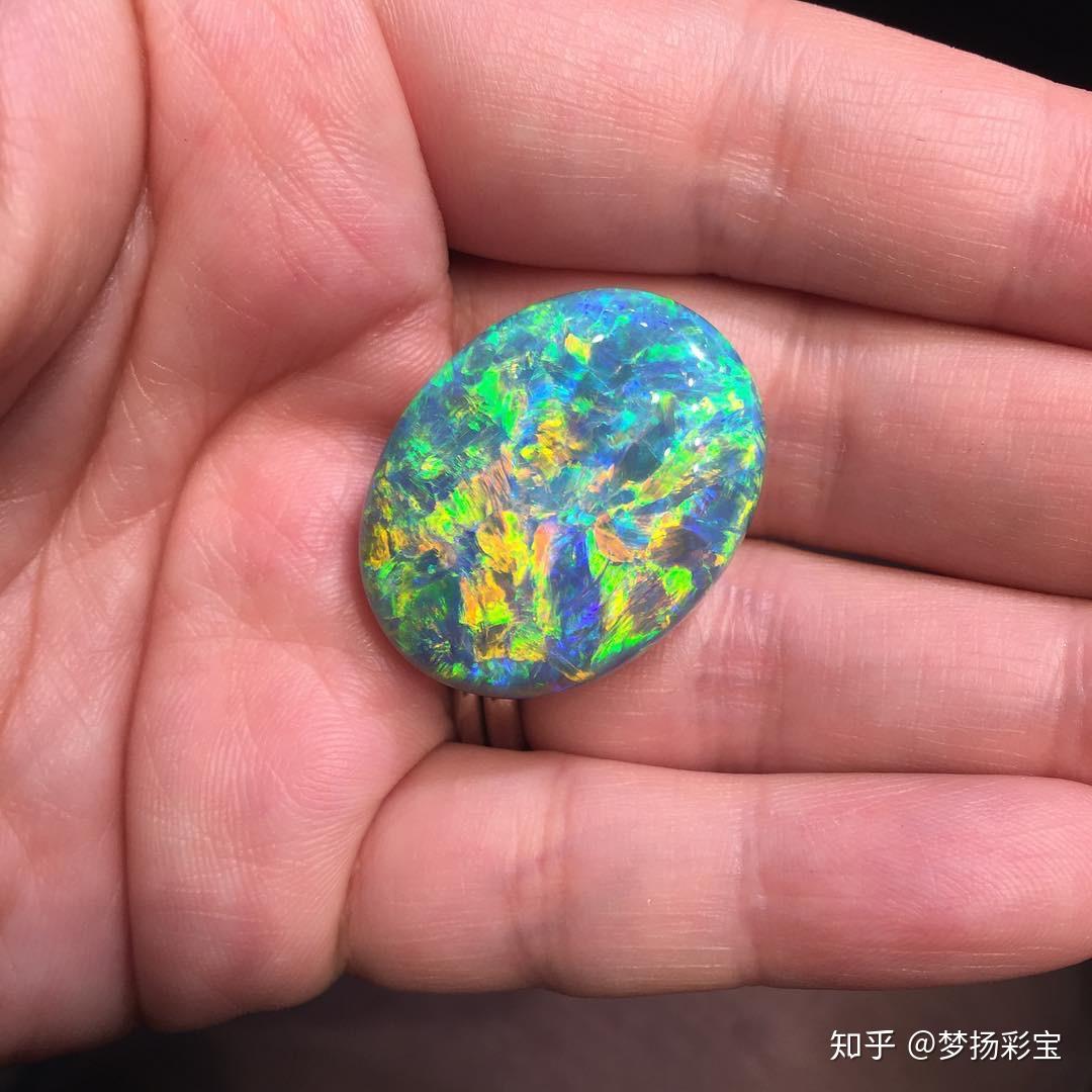 什么是黑欧泊、铁欧泊、水晶欧泊？【欧泊分类科普】 - 知乎