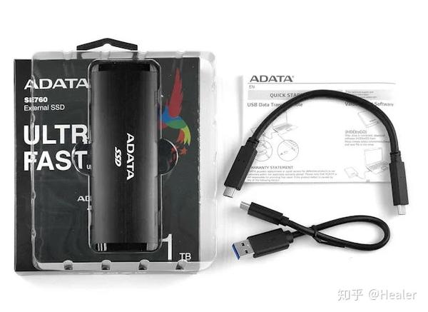 ADATA SE760 USB 3.2 Gen2 外置SSD - 知乎