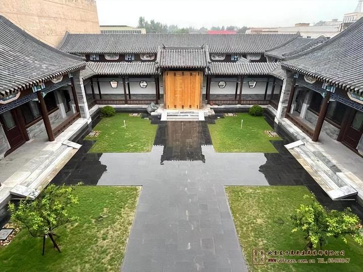 四合院—十字甬道如何设计？ - 知乎