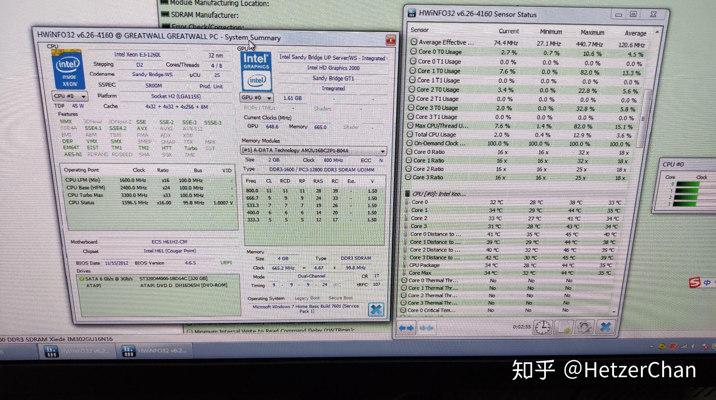 請問限制65瓦的h61主板最高能上多好的cpu