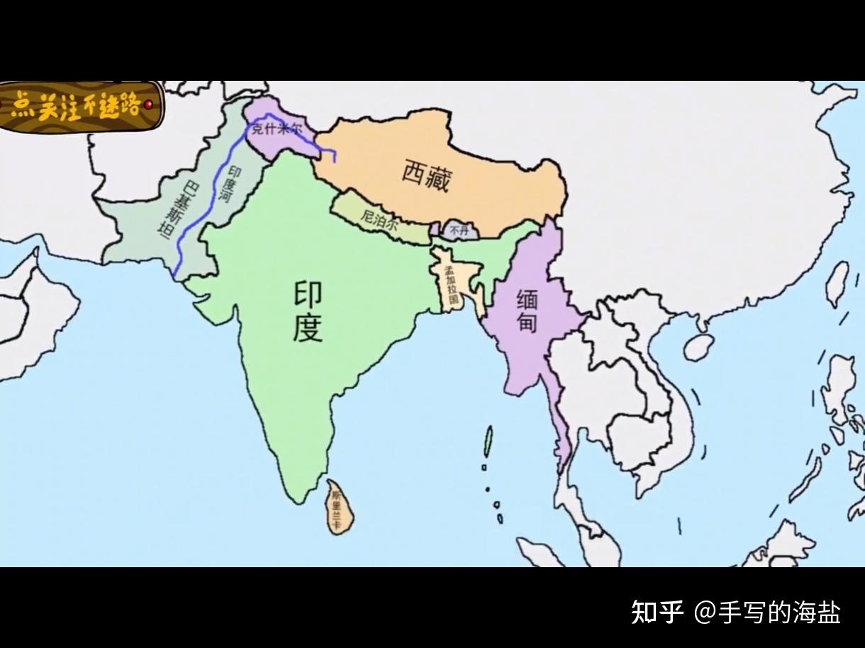 印度的理想版图什么样?