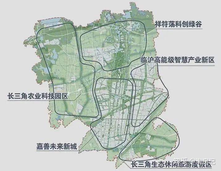 首次提到临沪高能级智慧产业新区的规划,姚庄,枫南将形成一条南北连