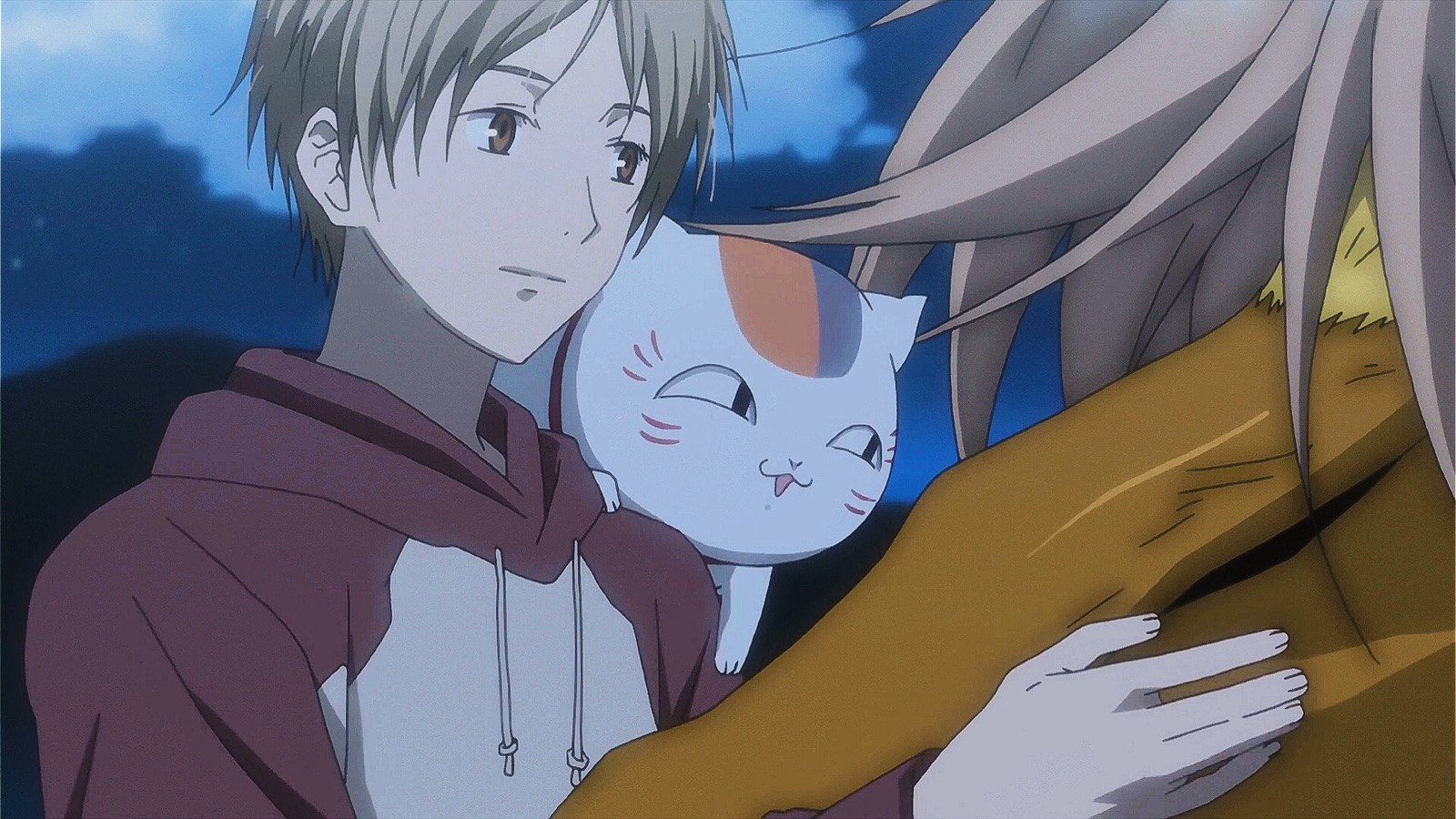 好想要猫咪老师和夏目的壁纸头像有没有人有超清的夏目友人帐的电脑