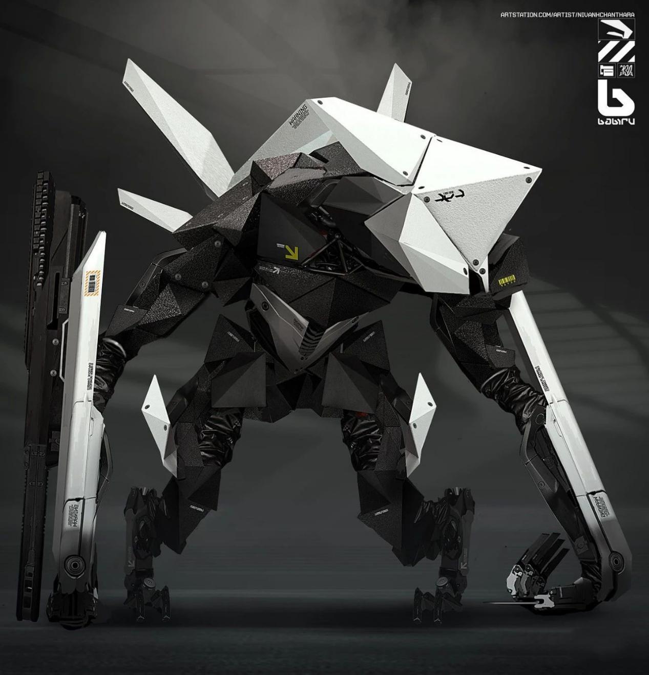 科幻,废土,机甲,这些素材在他的笔下融合出了别样的风格! - 知乎