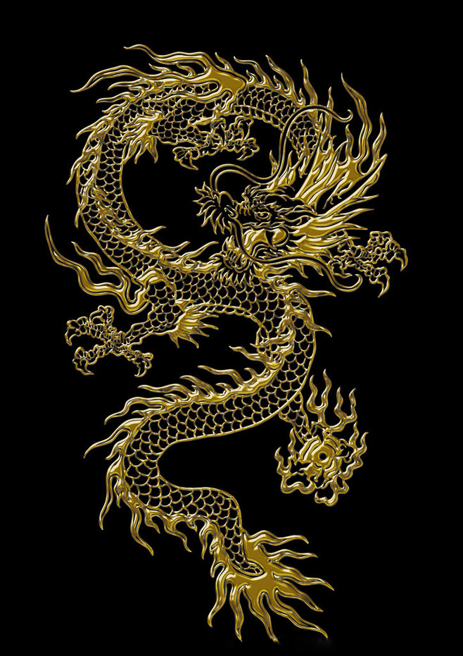 有哪些中国龙的图片或壁纸? - 知乎