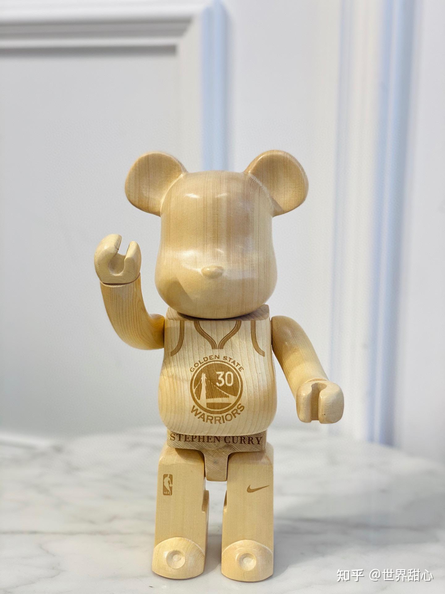 bearbrick篮球库里02限定积木熊摆件公仔