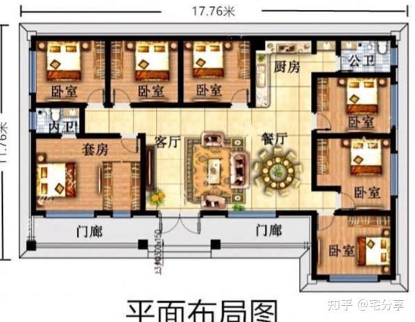 农村自建一层别墅养老房 - 知乎