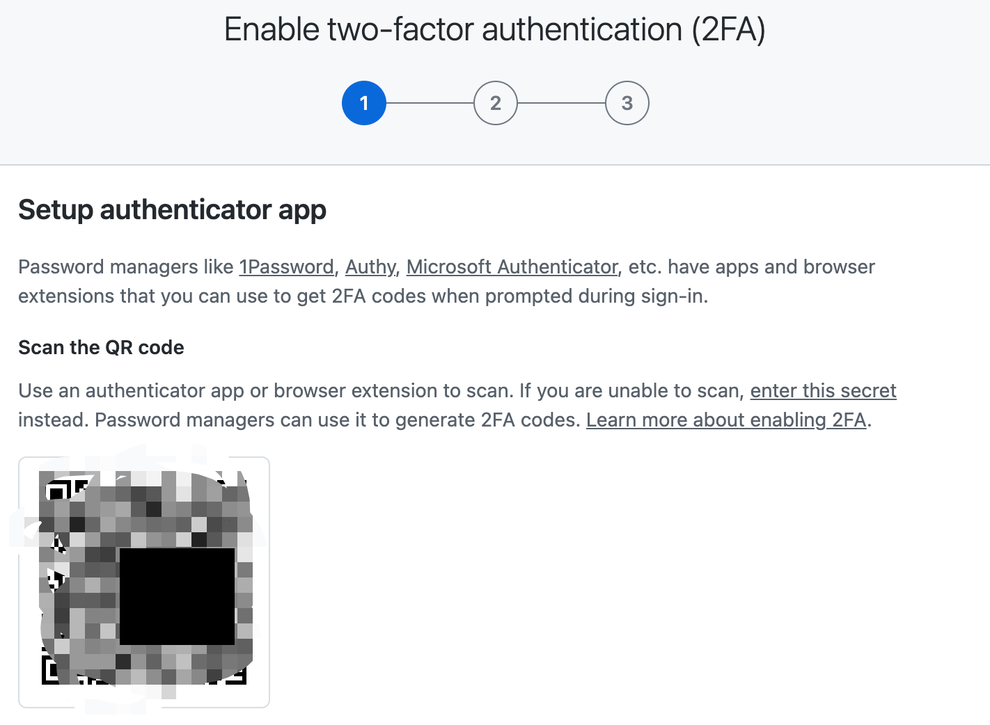 Github 1password 