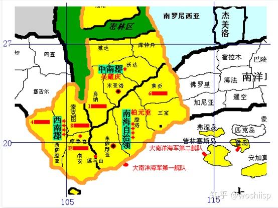 我们以起点中文网小说《江山美人志》开篇所附地图为例,绘制虚拟世界