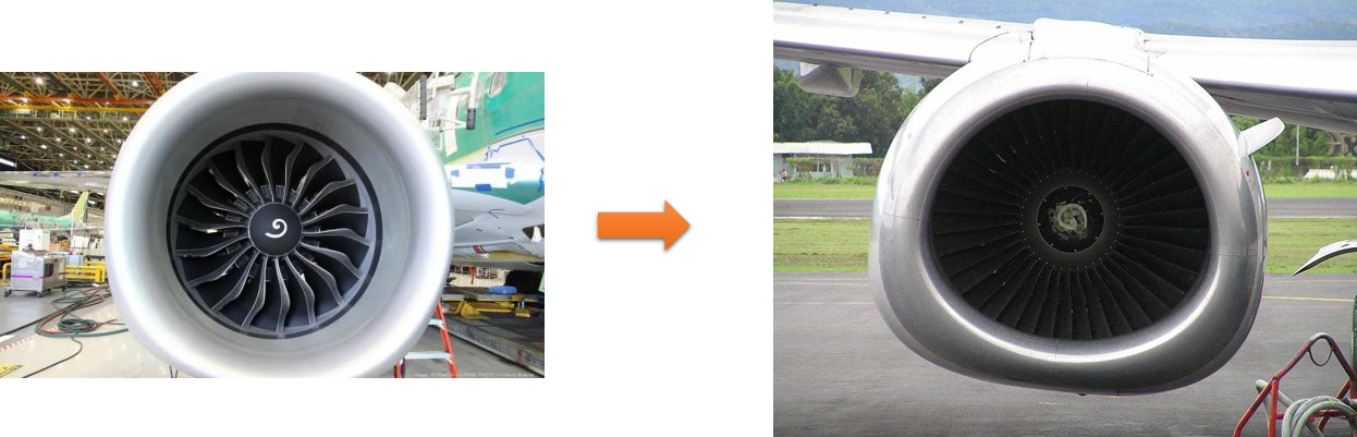 飞机发动机整流罩的改造