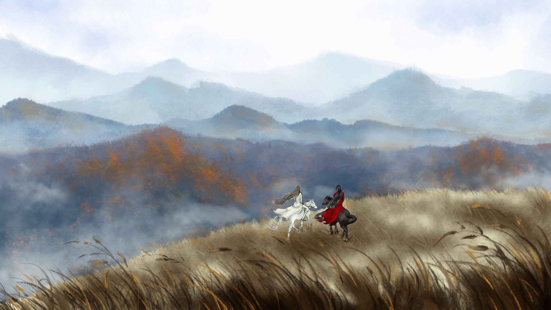 大家能分享下天官赐福精美壁纸吗