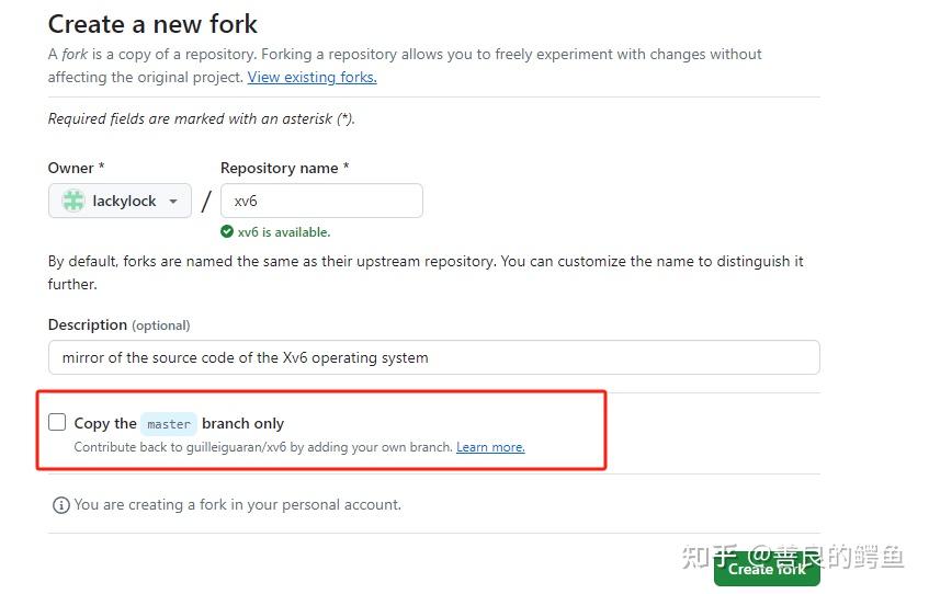 github Fork所有分支/当前分支 - 知乎