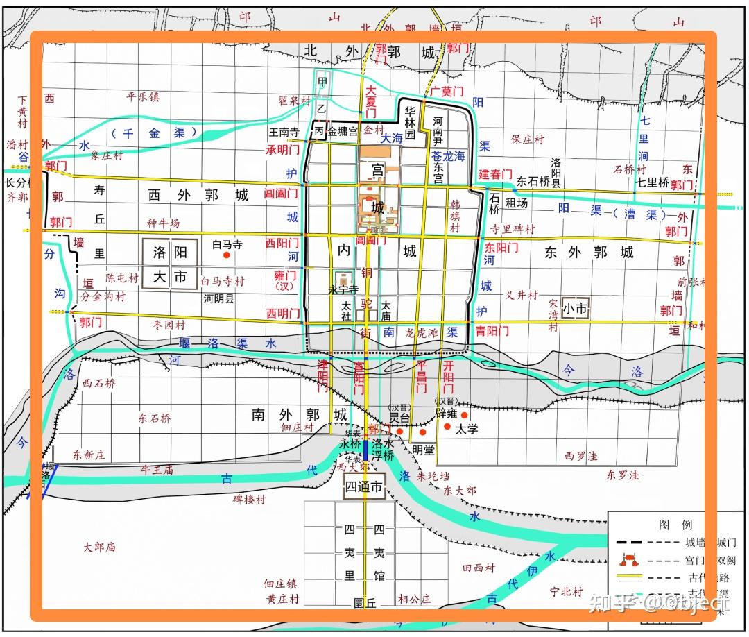 北魏洛陽城真的有100平方千米嗎當時的情況下北魏又是怎麼建造起來