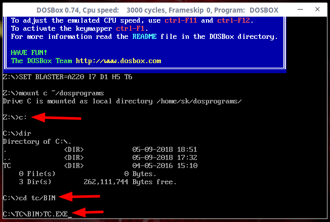在 Linux 中怎么运行 MS-DOS 游戏和程序 - 知乎