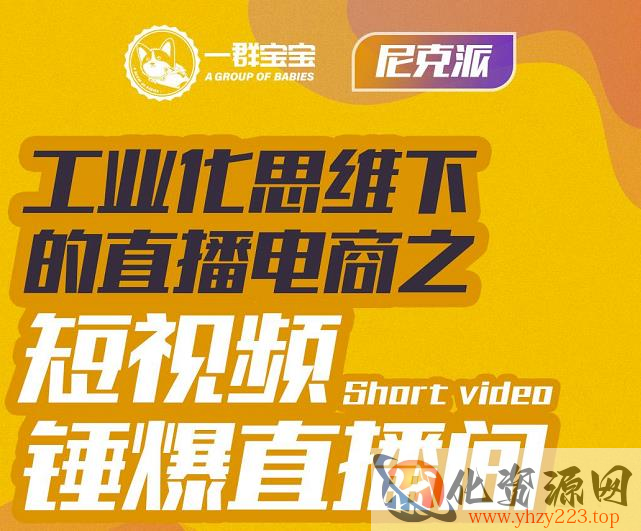 尼克派·工业化思维下的直播电商之短视频锤爆直播间，听话照做执行爆单插图