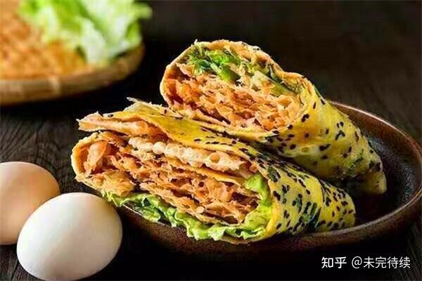 天津的煎饼果子摊位自带鸡蛋有哪些作用