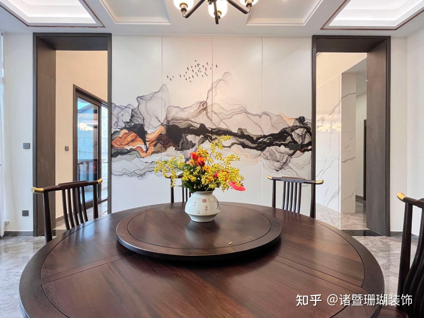 设计分享:551㎡新中式别墅,户型方正,采光极好,尽显大宅风范 - 知乎