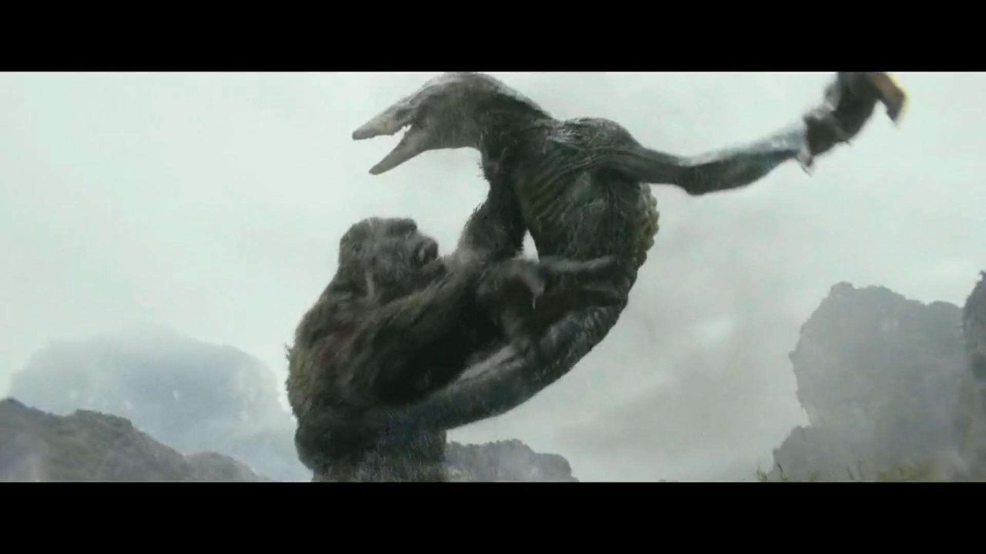 金刚大战骷髅巨蜥!《金刚:骷髅岛》