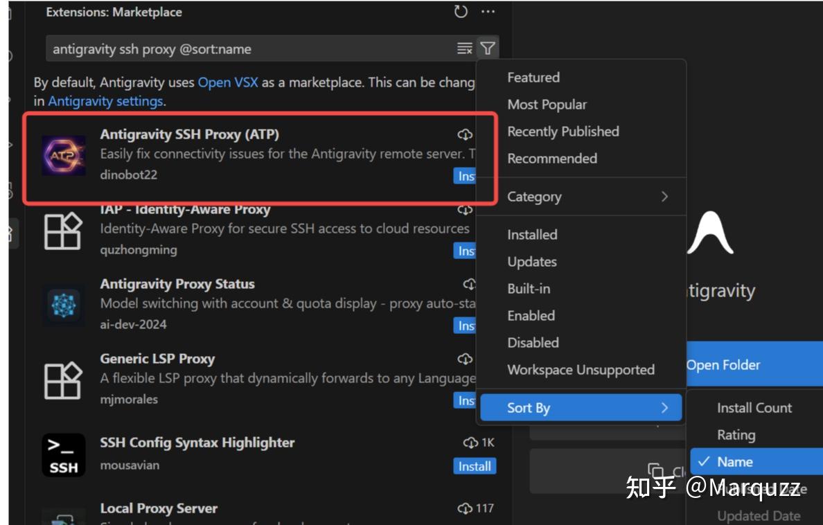 Antigravity 远程服务器 (Remote SSH) 代理问题解决方法 - 基于 Antigravity SSH Proxy (ATP ...
