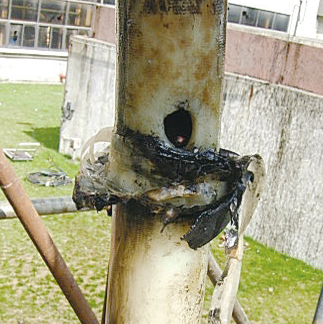 电缆的水树分析