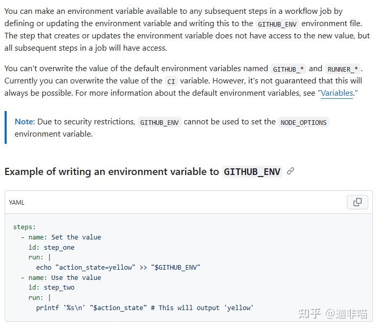Github Actions echo Environment Files github-actions-echo-environment-files