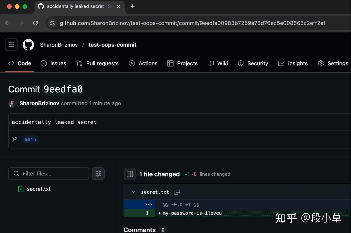 编译 | 如何扫描 GitHub 上所有「乌龙提交」以寻找泄露的密钥 - 知乎