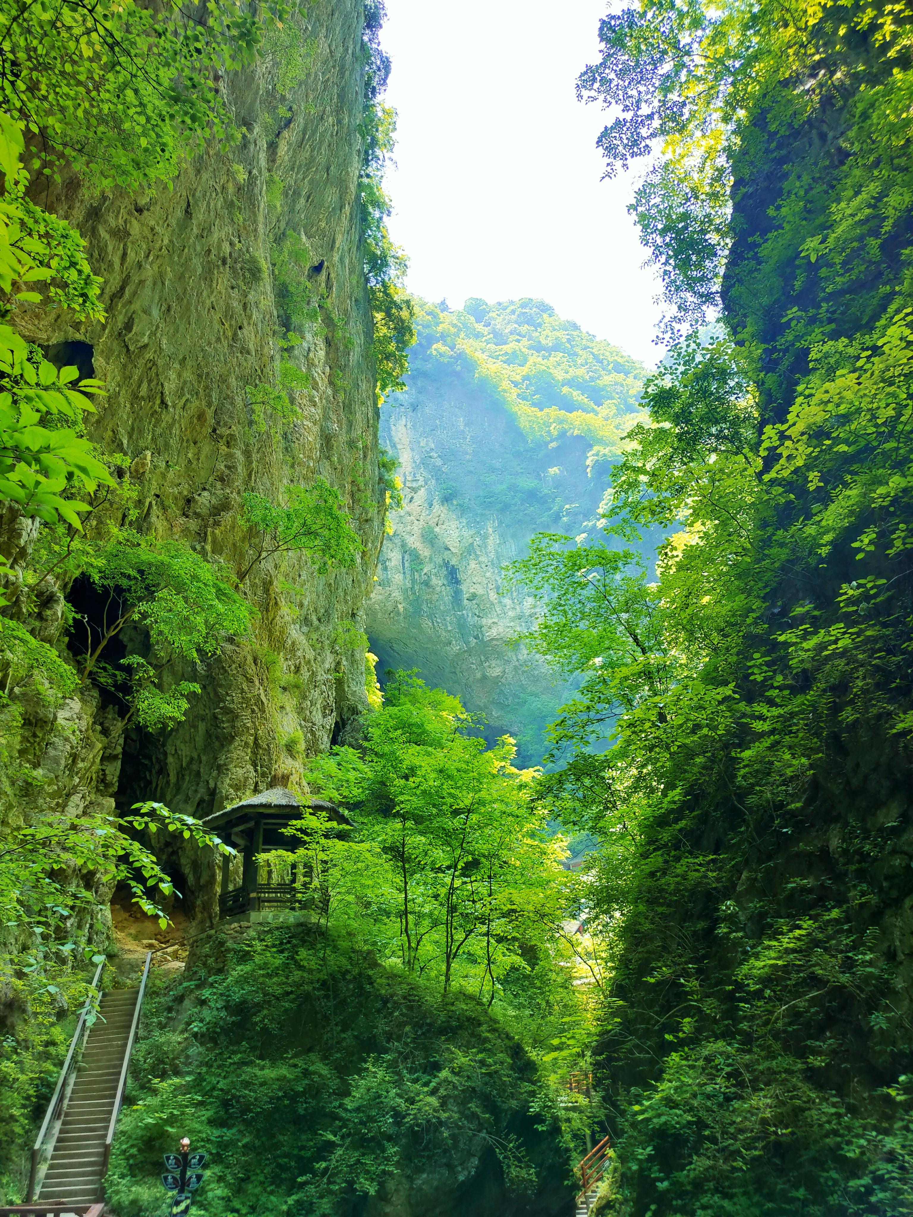 陕西金丝大峡谷风景区图片