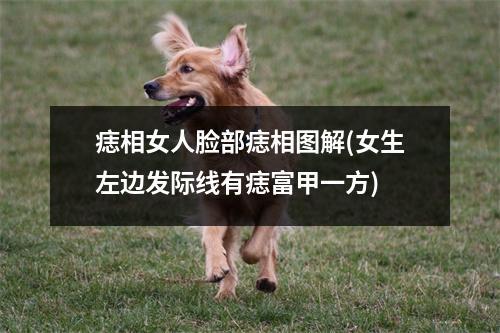 痣相女人脸部痣相图解女生左边发际线有痣富甲一方