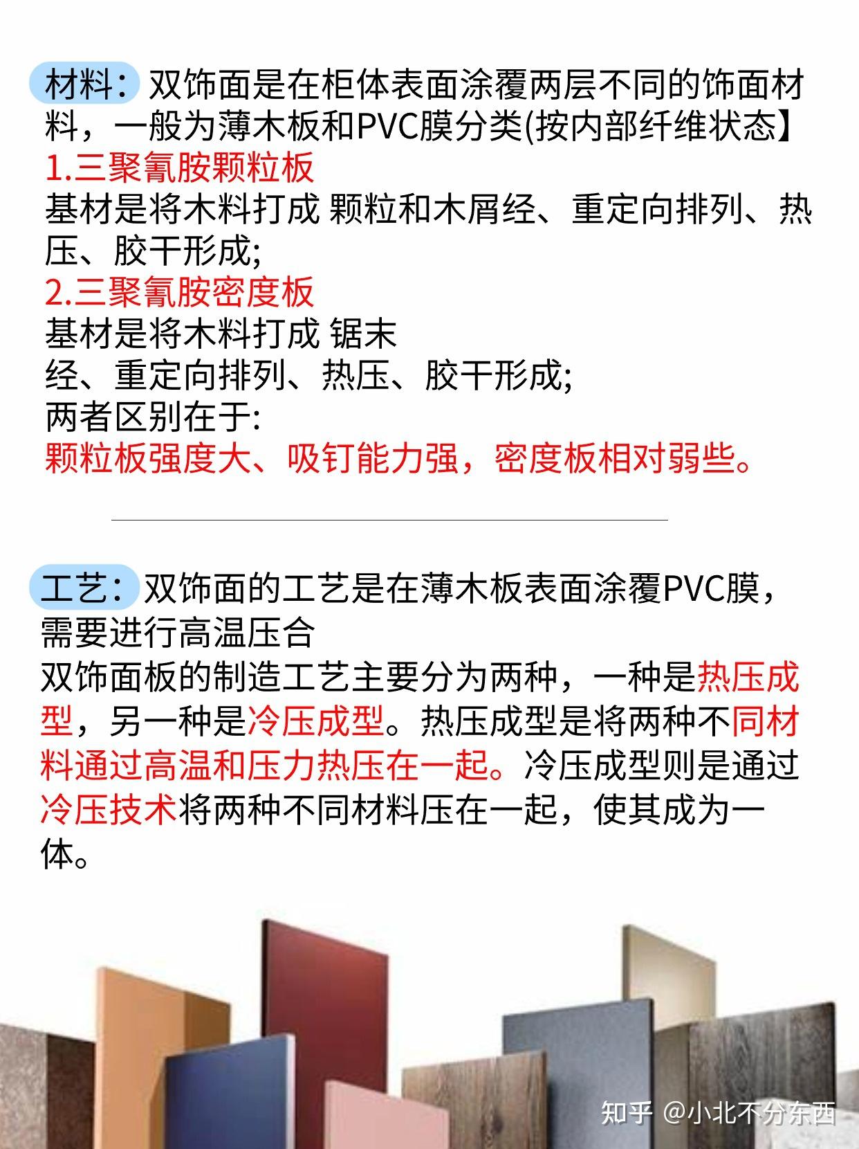 纯干货 板材最全讲解-双饰面篇 抓紧收藏!! - 知乎