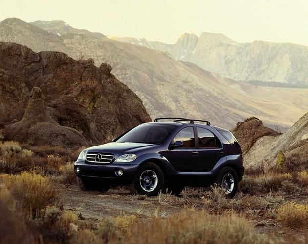 1997年推出),奔驰slk跑车(r170,1996年推出)以及奔驰m级(w163,1997年