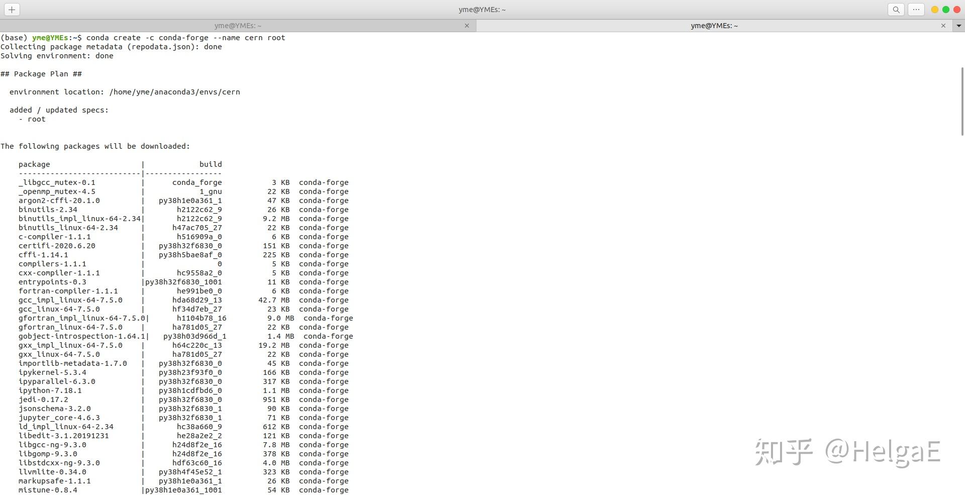 Conda root 