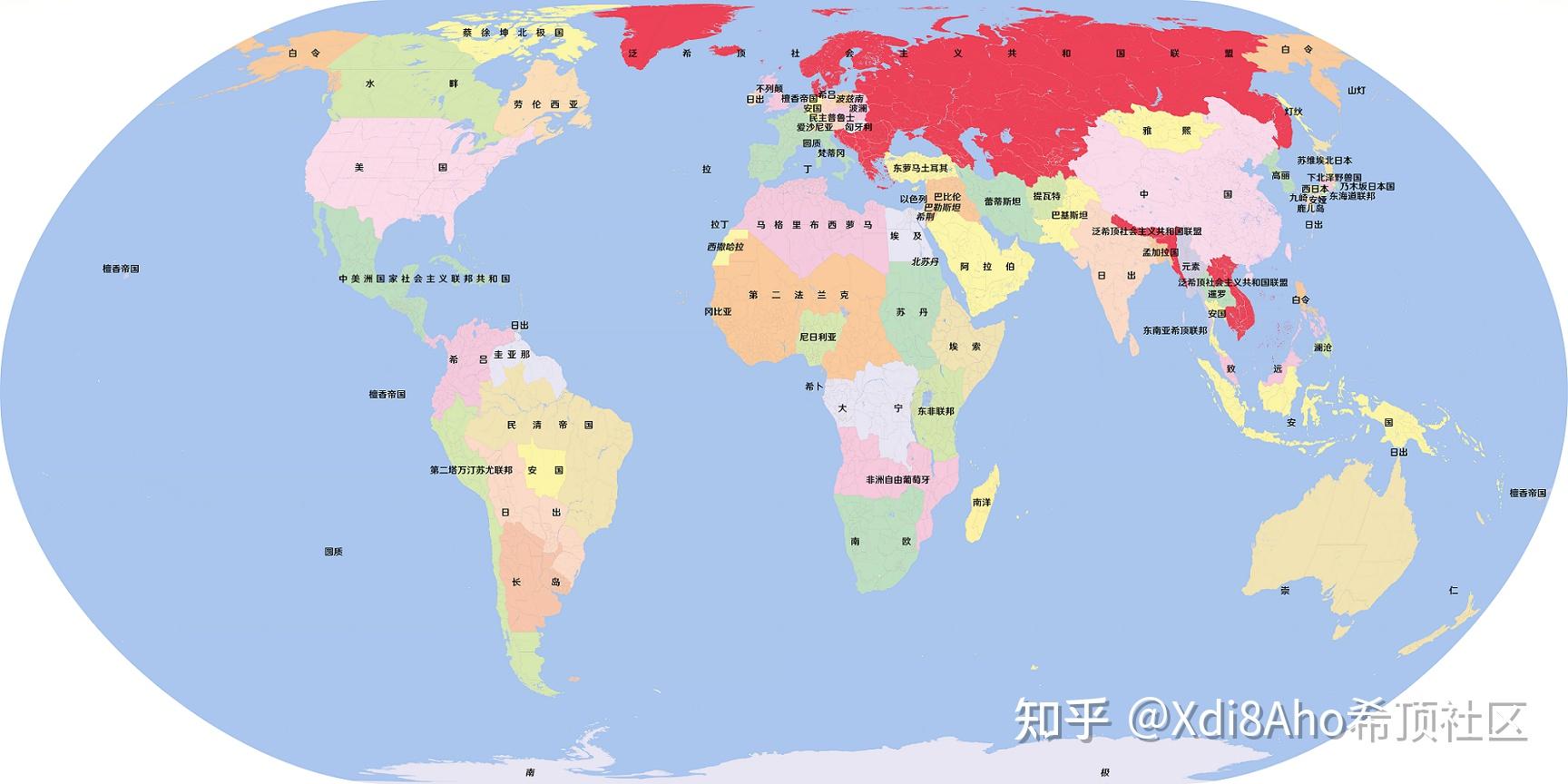 希顶世界线新版地图发布