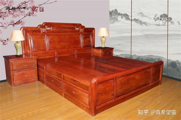 东阳缅甸花梨家具国祥红木:这才是中国人理想中的红木卧室! - 知乎