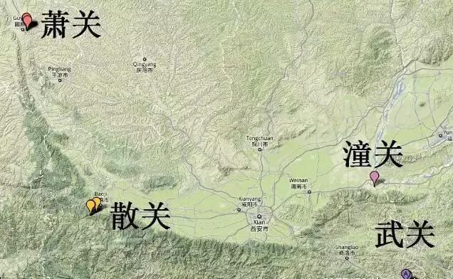 陕西关中有四关你去过哪个