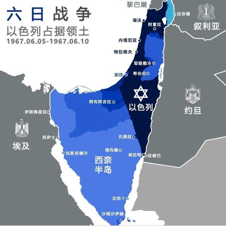 第三次中东战争:以色列一挑三,六天时间击溃30万大军
