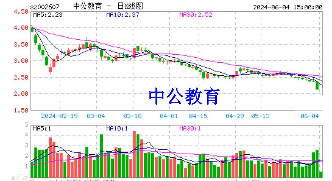 中公教育跌得心痛,股民维权或可止痛