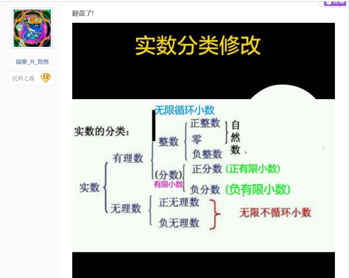 民科吧见闻录26(Part-A)——重新发明数学的端意_R_致格- 知乎