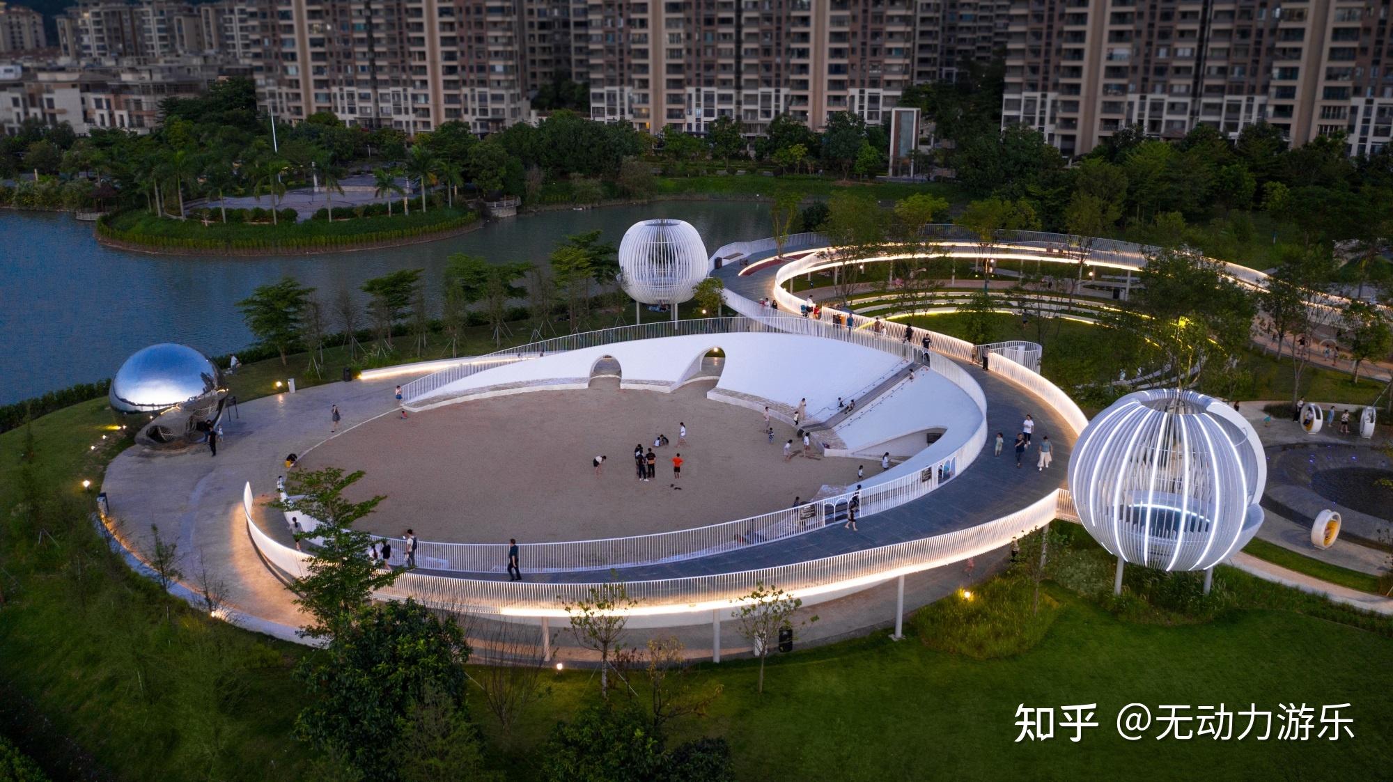 湖光山色中凝结的珍珠乐园 普宁星河明珠湾公园 - 知乎